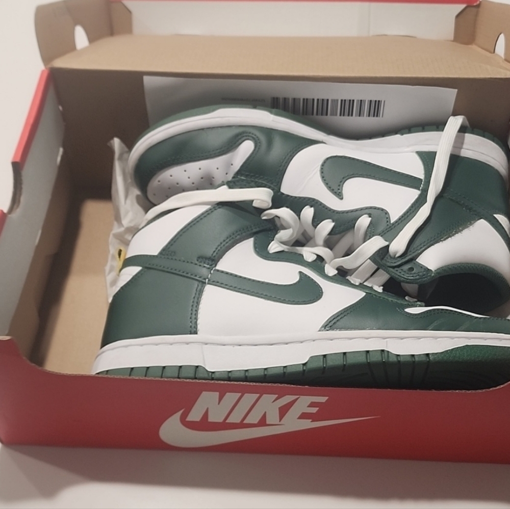 Nike Dunk High Dark Green